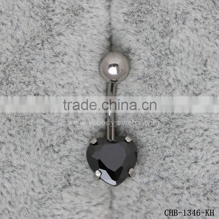 Fashion Jewelry Multi-shape Gem Wholesale 316L Stainless Steel Belly Ring