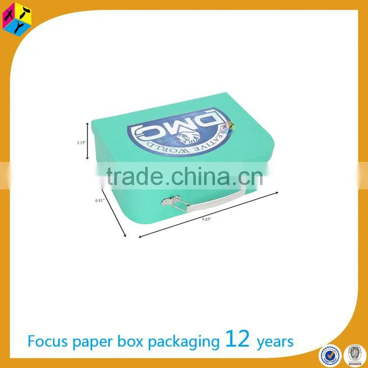 gift pacakaging cardboard paper suitcase box mini suitcases wholesale