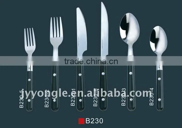 Restaurant disposable plastic flatware