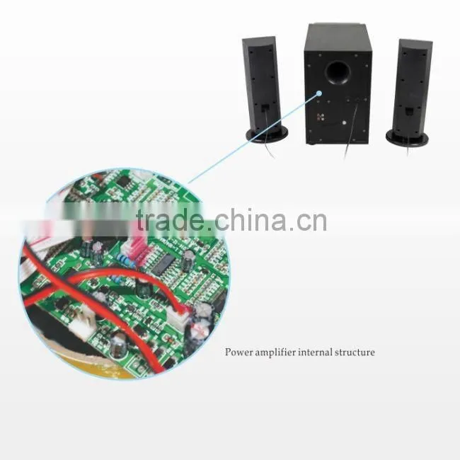 classic hifi 6.5 inch subwoofer round luxury bluetooth speaker made in China