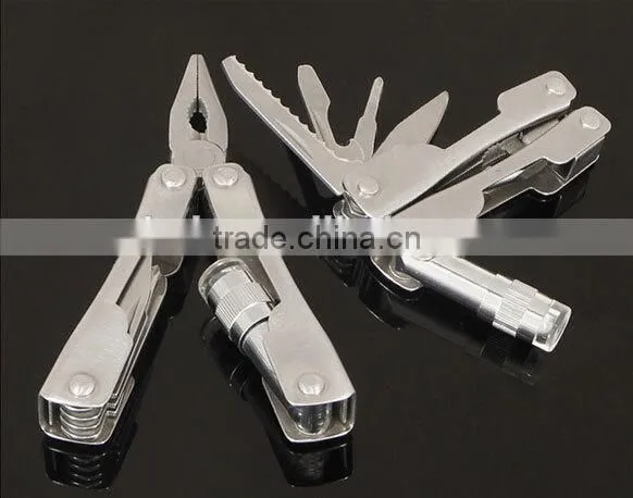 OEM combination pliers with LED flashlight