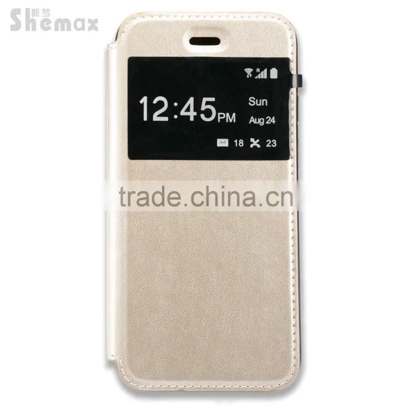 Latest styles Leather case with card slot for LG SPIRIT