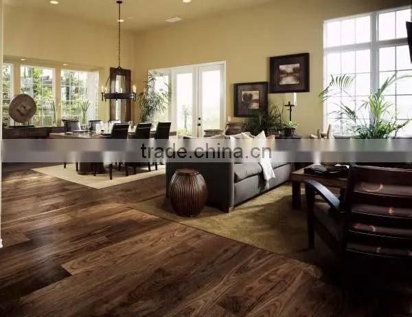 Asian walnut hardwood flooring