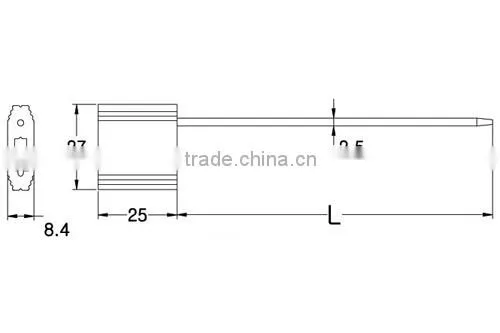 2.5mm China Wholesale cable seal GC-C2501