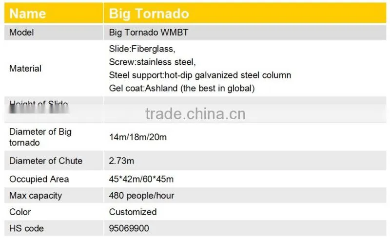 2015-2016Canton Fair Water Parks Equipment Water Slide Tubes Fiberglass Equipment for Theme Park Projects