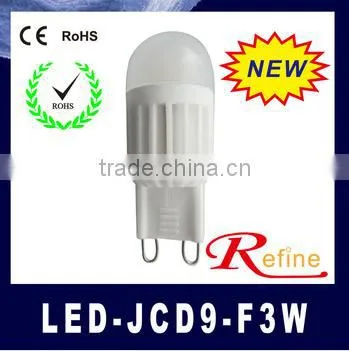 G4 CE ROHS 2.5w G9 3014SMD Dimmable 360 degree rotation LED g4