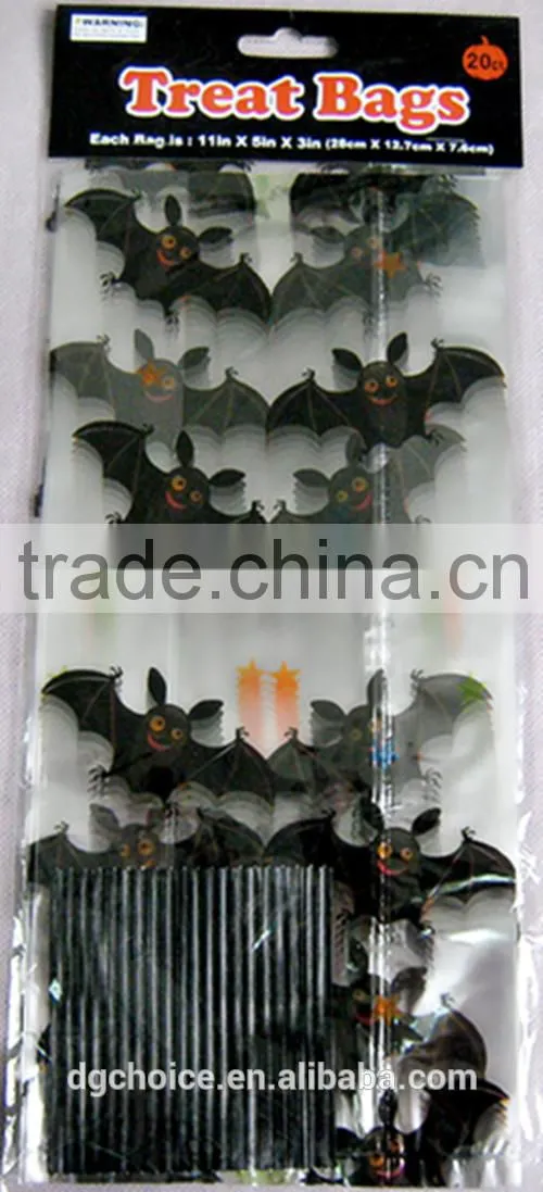 Food grade halloween trick or treat candy bag