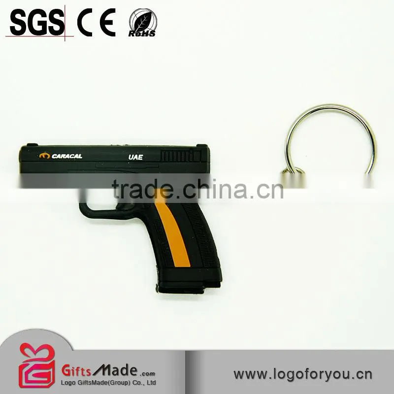 Fashional wholesale custom oem rubber keychains
