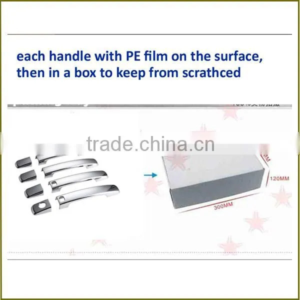 2007-2012 Altima chrome plastic trim parts auto parts chrome door handles cover manufacturers