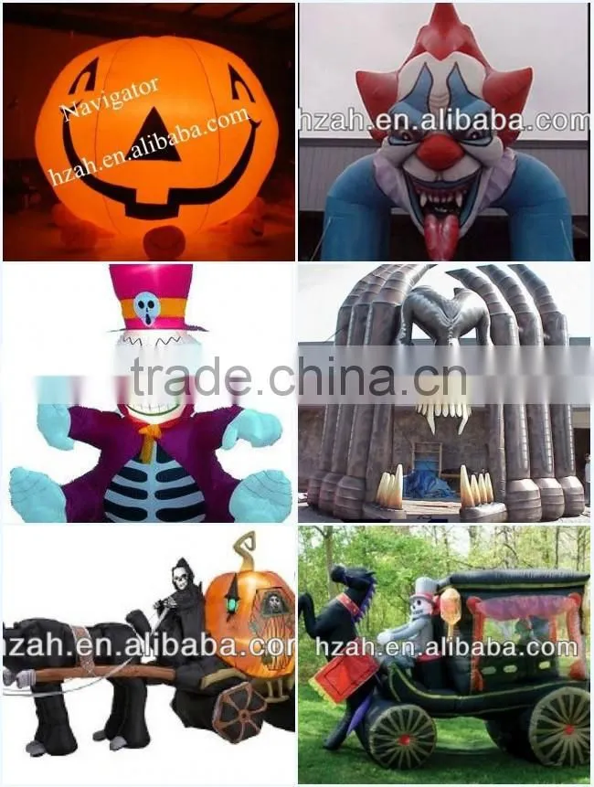 Lighted Inflatable Graveyard Arch/Inflatable Arch for Halloween