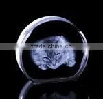 Hot new product noble and high quality crystal glass paperweight for 2016