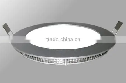 recessed mounted round 18w led panel light