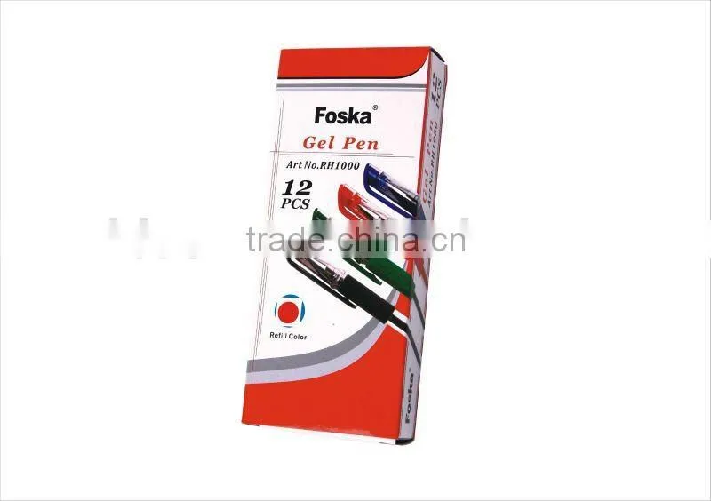 Glitter Color Hot Sale Gel Pen/color gel ink pen