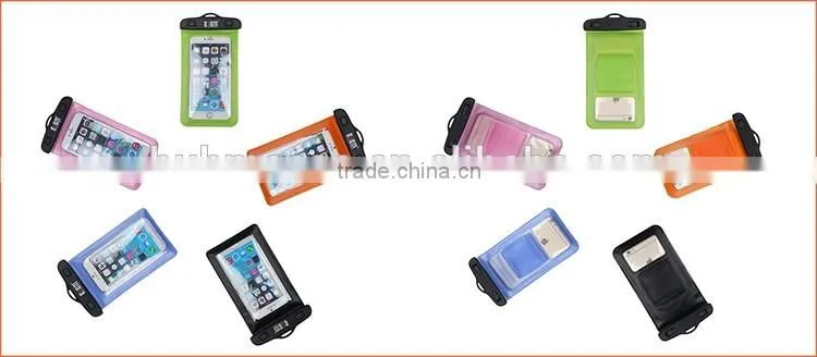 BUBM cheap hot pvc phone waterproof case/cell phone waterproof dry bag/floating waterproof phone bag
