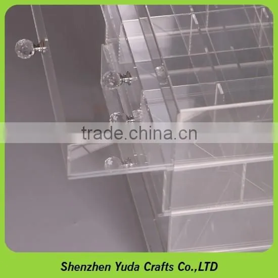 Hotel Supplies Acrylic Table Drawers For Hotel Decoration Small Acrylic Drawers