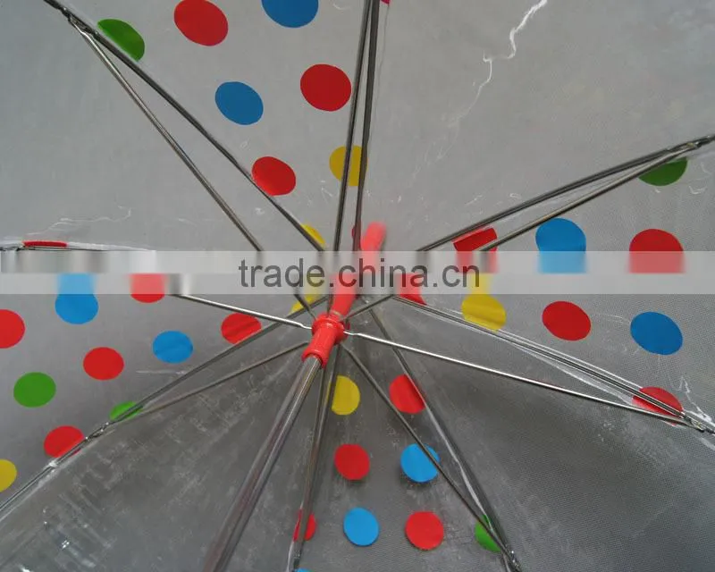 transparent umbella 2015 oem umbrella wedding decoration from China manufacturer