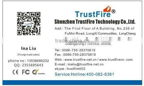 TrustFire WF-501B UV Flashlight 1 Mode 1000Lm CREE XM-L T6 LED WF-501B Flashlight Torch Lamp Light 18650