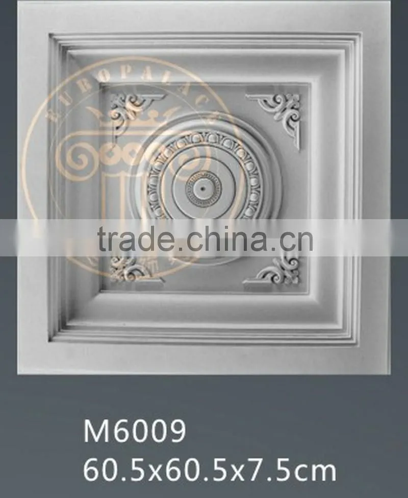 Modern Ceiling Design Polyurehtane Carving Ceiling Medallion