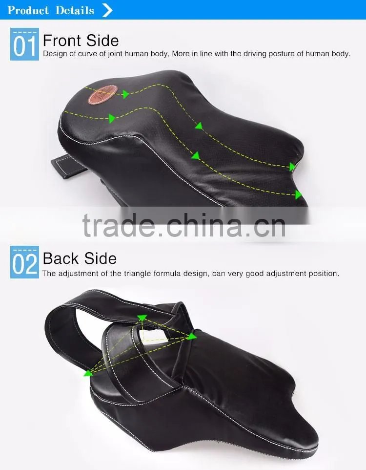 Auto decoration memory foam car headrest neck pillow