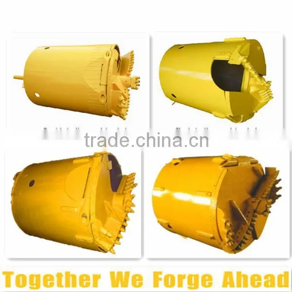 top quality soil drilling bucket, drill bucket for drill piling rig,construction piling maching bucket