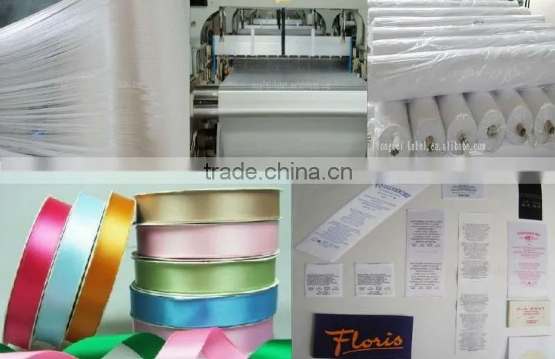 Single face Woven-Edge Polyester Satin Ribbon
