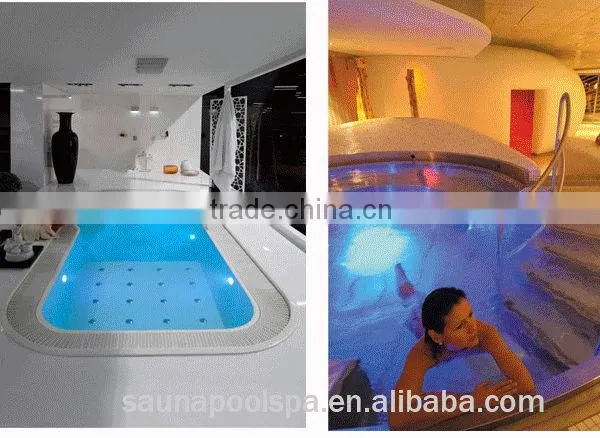 Pool led round underwater light stainless stee