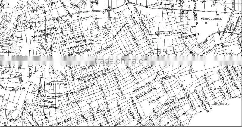 Azerbaijan digital electronic MapInfo map