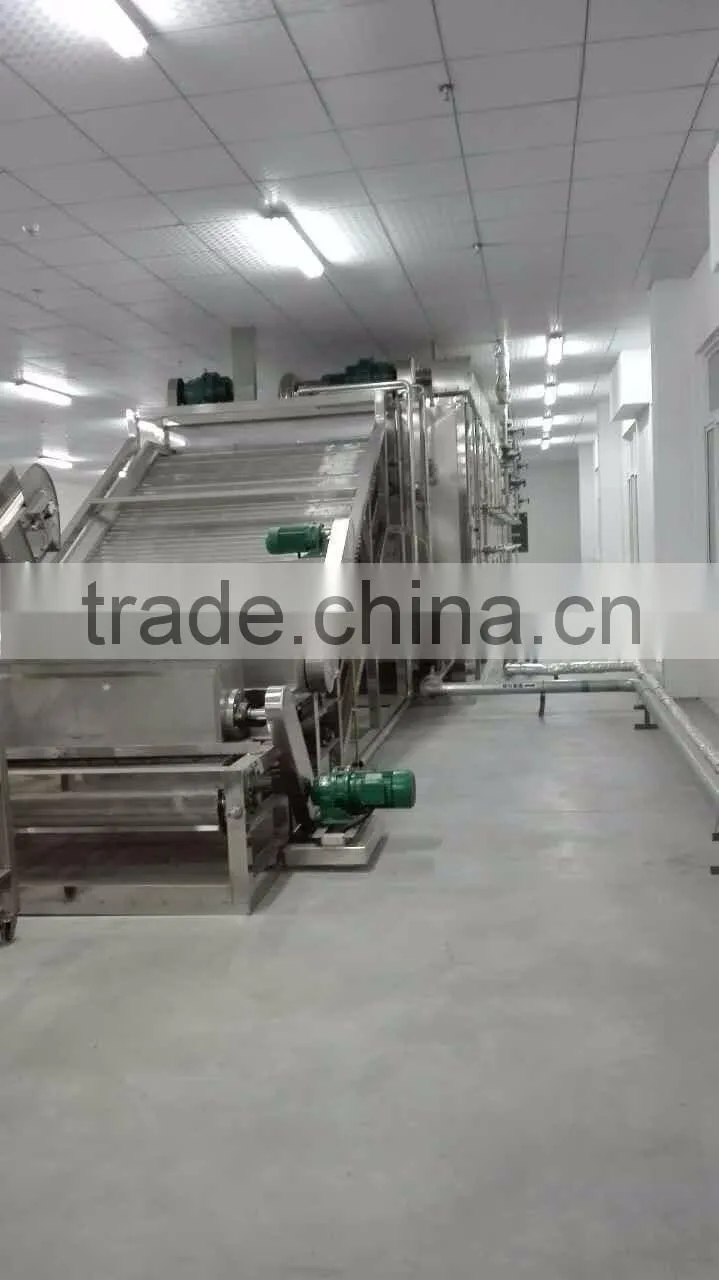 herbal roots and leaves Mesh Belt Dryer