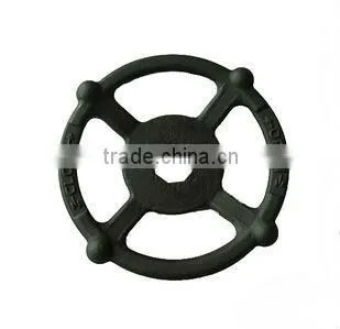 malleable cast iron casting gate valve wheel handle