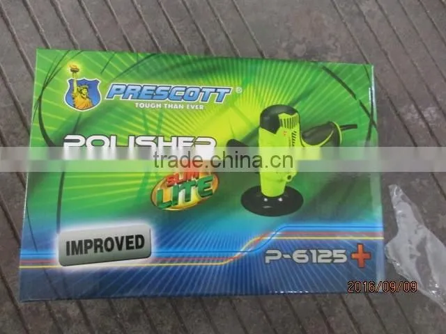 China prescott professiomal 1400W auxiliary handle 110V electric car polisher