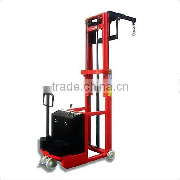 SPN-PJ Hook Type Semi Electric Counterweight Pallet Stacker