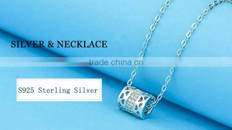 Genuine solid 925 sterling silver necklace silver jewellery, 925 silver necklaces for women