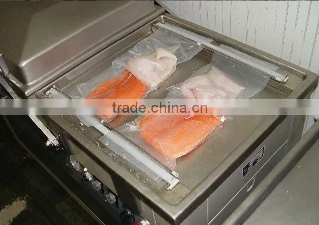 Double Chamber Vacuum Sealing Machine for smoked meat, fish,beef,chicken