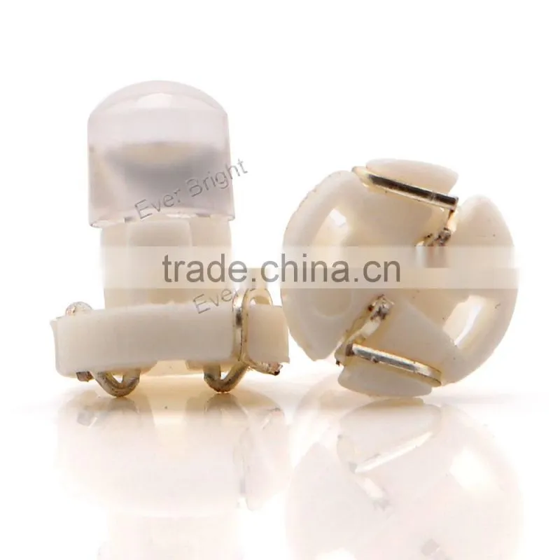 New arrival f8 1smd auto led light spare parts 12v t3 led wedge bulb