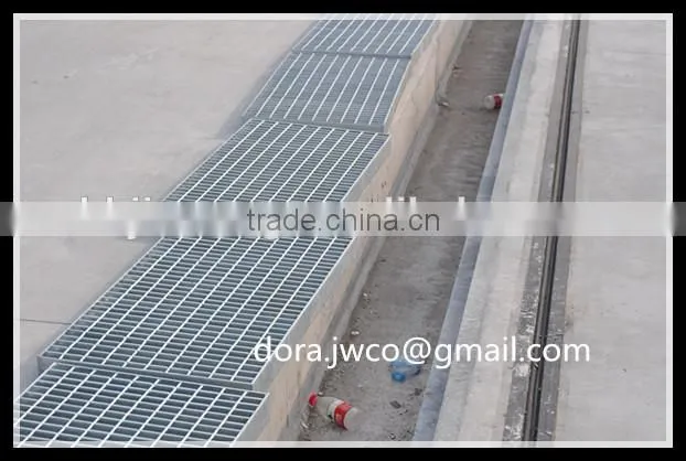 hot dip galvanized refined oil refinery sewage grating