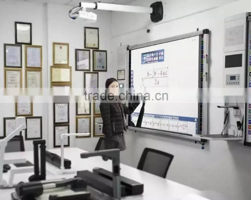 School equipment 85 CCD Optical Imaging Whiteboard Smart Whiteboard for kids