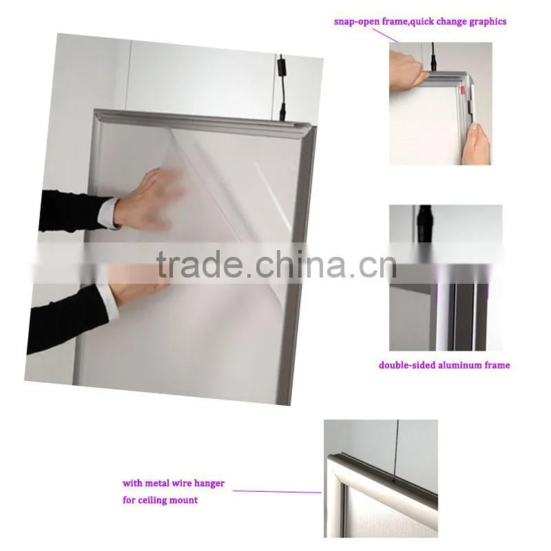 Free Poster Ads LED Backlit Chain Store Light Up Windows Sign