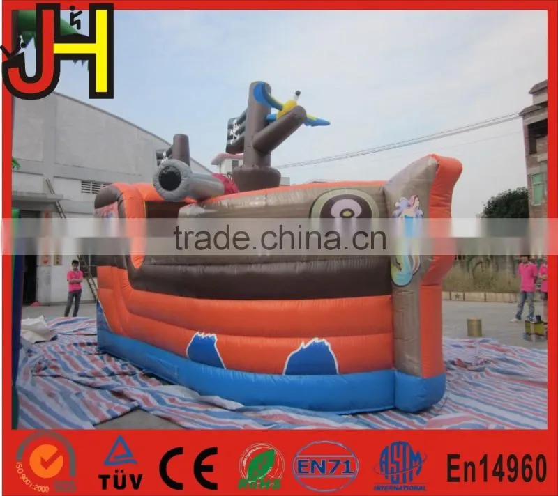 inflatable pirate bounce, inflatable pirate trampoline, inflatable pirate ship for sale