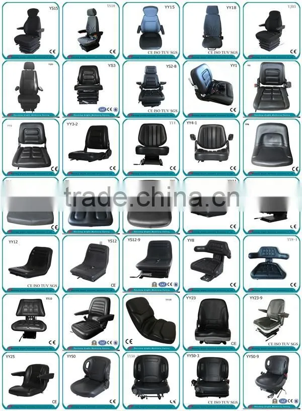 PU foam adjustable armrest for bus, tractor, truck, construction vehicle seat(Y004)