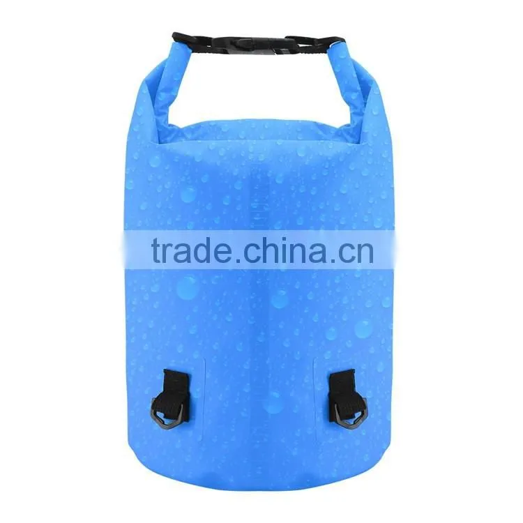 Low price colorful waterproof dry bag backpack for camping equipment