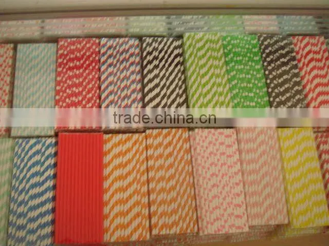 Kids Birthday Party Supplies red Paper Straws for wedding party
