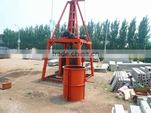 SY800 Vertical type concrete pipe making machine for urban draining constrution or irrigating for farming etc
