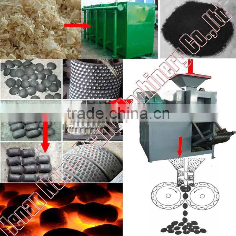 Professional coal press machine,coal briquette production line,bamboo charcoal briquettes