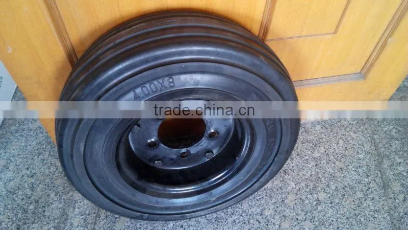 airport baggage trolley wheel , airport luggage trolley wheel 4.00-8