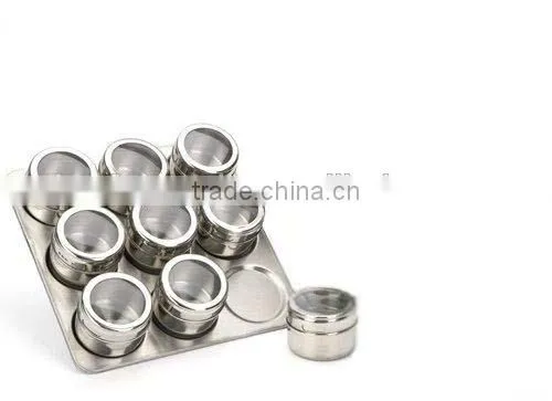 kitchen metal spice jar set spice canister sets