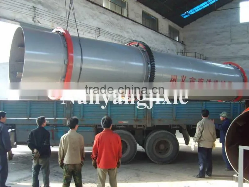 Nanyang Brand hot selling and professional china Industrial small sawdust rotary dryer