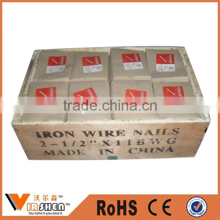 1"-4"common wire iron nails for mid-east market