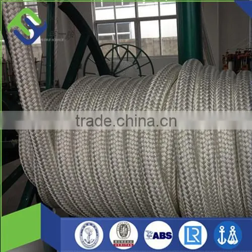 Double braid polyester dock line rope 3/8*600ft