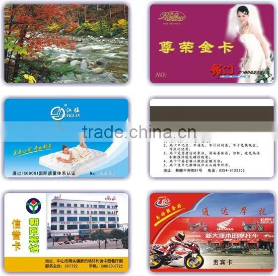 High quality SPA VIP card for ads