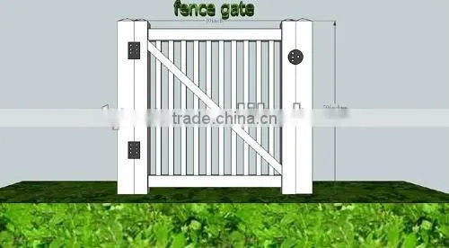 Pool fence pvc fence